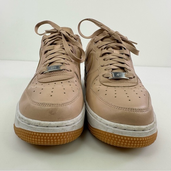 Nike Air Force 1 AF1 Tan Shoes Size 9 - Picture 4 of 8